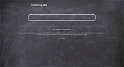 Desktop Screenshot of broadmag.com